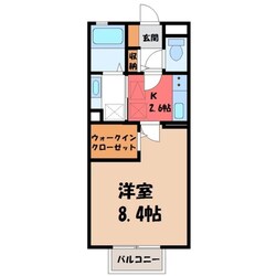 古河駅 徒歩10分 1階の物件間取画像